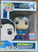 Superman #1 from DC Super Heroes - Pop! Vinyl Figures manufactured by Funko [Front]