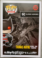 Thomas Wayne (Batman from Flashpoint) from DC Super Heroes - Pop! Vinyl Figures manufactured by Funko [Back]