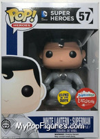 White Lantern: Superman (Glows in the Dark) from DC Super Heroes - Pop! Vinyl Figures manufactured by Funko [Front]