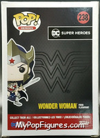 Wonder Woman (Flashpoint) from DC Super Heroes - Pop! Vinyl Figures manufactured by Funko [Back]