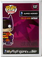 Zur En Arrh Batman from DC Super Heroes - Pop! Vinyl Figures manufactured by Funko [Back]