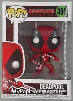 Deadpool (Christmas) from Deadpool - Pop! Vinyl Figures manufactured by Funko [Front]