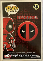 Deadpool (10" Scale) from Deadpool - Pop! Vinyl Figures manufactured by Funko [Back]