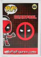 Deadpool (French Maid) from Deadpool - Pop! Vinyl Figures manufactured by Funko [Back]