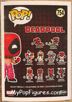 Deadpool (Teddy Pants) from Deadpool - Pop! Vinyl Figures manufactured by Funko [Back]