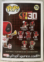 Deadpool (Backyard Griller) from Deadpool - Pop! Vinyl Figures manufactured by Funko [Back]