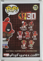 Deadpool (Barista) from Deadpool - Pop! Vinyl Figures manufactured by Funko [Back]