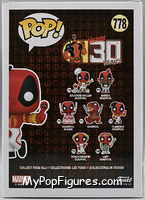 Deadpool (Flamenco) from Deadpool - Pop! Vinyl Figures manufactured by Funko [Back]