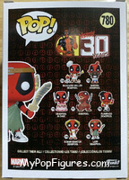 Deadpool (Larp) from Deadpool - Pop! Vinyl Figures manufactured by Funko [Back]