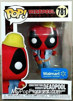 Deadpool (Construction Worker) from Deadpool - Pop! Vinyl Figures manufactured by Funko [Front]