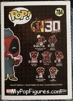 Deadpool (Sherlock) from Deadpool - Pop! Vinyl Figures manufactured by Funko [Back]