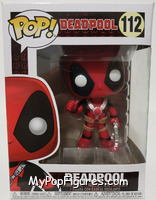 Deadpool (Centers Up) (Red) from Deadpool - Pop! Vinyl Figures manufactured by Funko [Front]