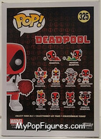 Deadpool (Cheerleader) from Deadpool - Pop! Vinyl Figures manufactured by Funko [Back]