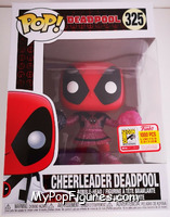 Deadpool (Cheerleader) (Pink) from Deadpool - Pop! Vinyl Figures manufactured by Funko [Front]