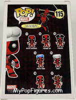 Deadpool (Chef) from Deadpool - Pop! Vinyl Figures manufactured by Funko [Back]