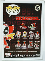 Deadpool (Clown) from Deadpool - Pop! Vinyl Figures manufactured by Funko [Back]