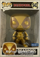 Deadpool (10" Scale) (Gold) from Deadpool - Pop! Vinyl Figures manufactured by Funko [Front]