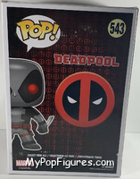 Deadpool (10" Scale) (Gray) from Deadpool - Pop! Vinyl Figures manufactured by Funko [Back]