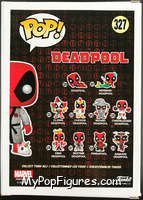 Deadpool (Bedtime) from Deadpool - Pop! Vinyl Figures manufactured by Funko [Back]