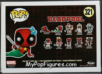 Deadpool (Mermaid) from Deadpool - Pop! Vinyl Figures manufactured by Funko [Back]