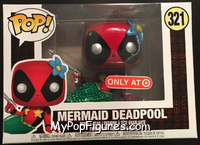 Deadpool (Mermaid) (Metallic) from Deadpool - Pop! Vinyl Figures manufactured by Funko [Front]