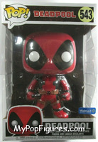 Deadpool (10" Scale) (Red) from Deadpool - Pop! Vinyl Figures manufactured by Funko [Front]