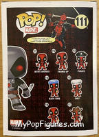 Deadpool (Two Swords) (X-Force) from Deadpool - Pop! Vinyl Figures manufactured by Funko [Back]