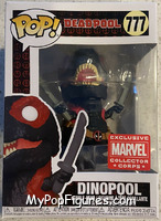 Dinopool (Black) from Deadpool - Pop! Vinyl Figures manufactured by Funko [Front]