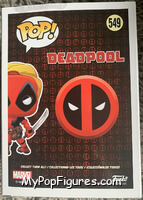 Lady Deadpool from Deadpool - Pop! Vinyl Figures manufactured by Funko [Back]