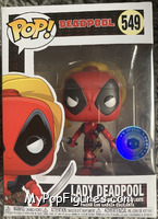 Lady Deadpool from Deadpool - Pop! Vinyl Figures manufactured by Funko [Front]