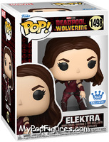 Elektra (Sai) (Metallic) from Deadpool & Wolverine - Pop! Vinyl Figures manufactured by Funko [Front]