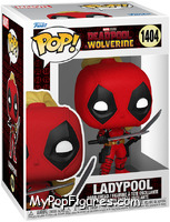 Ladypool from Deadpool & Wolverine - Pop! Vinyl Figures manufactured by Funko [Front]