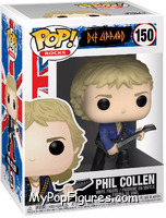 Phil Collen from Def Leppard - Pop! Vinyl Figures manufactured by Funko [Front]