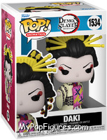 Daki from Demon Slayer - Pop! Vinyl Figures manufactured by Funko [Front]