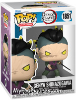 Genya Shinazugawa from Demon Slayer - Pop! Vinyl Figures manufactured by Funko [Front]