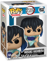 Inosuke Hashibira (Kimono) from Demon Slayer - Pop! Vinyl Figures manufactured by Funko [Front]