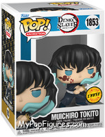 Muichiro Tokito (Attack / Alternate Sword) (Chase) from Demon Slayer - Pop! Vinyl Figures manufactured by Funko [Front]