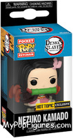 Nezuko Kamado from Demon Slayer - Pop! Keychains manufactured by Funko [Front]