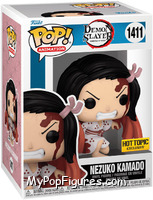 Nezuko Kamado (Kneeling) from Demon Slayer - Pop! Vinyl Figures manufactured by Funko [Front]