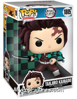 Tanjiro Kamado (Jumbo) from Demon Slayer - Pop! Vinyl Figures manufactured by Funko [Front]