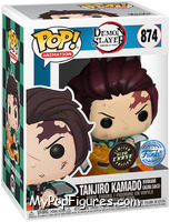 Tanjuro Kamado (Hinokami Kagura Dance) (Glows in the Dark) (Chase) from Demon Slayer - Pop! Vinyl Figures manufactured by Funko [Front]