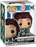 Tanjiro Kamado (Training) from Demon Slayer - Pop! Vinyl Figures manufactured by Funko [Front]