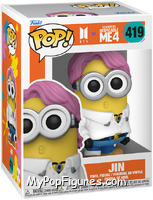 Jin (Minion) from Despicable Me 4 - Pop! Vinyl Figures manufactured by Funko [Front]