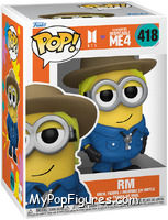 RM (Minion) from Despicable Me 4 - Pop! Vinyl Figures manufactured by Funko [Front]