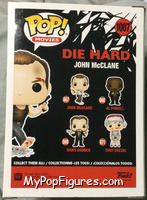 John McClane from Die Hard - Pop! Vinyl Figures manufactured by Funko [Back]