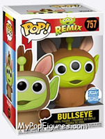 Alien (Bullseye) from Disney - Remix Pop! manufactured by Funko [Front]