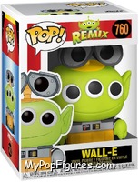 Alien (Wall-E) from Disney - Remix Pop! manufactured by Funko [Front]