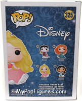 Aurora (Blue Dress) (Chase) from Disney - Disney Universe Pop! manufactured by Funko [Back]