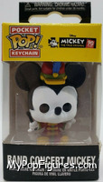 Band Concert Mickey (True Original) from Disney - Pop! Keychains manufactured by Funko [Front]