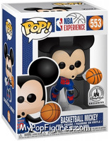 Basketball Mickey from Disney - NBA Experience Pop! manufactured by Funko [Front]